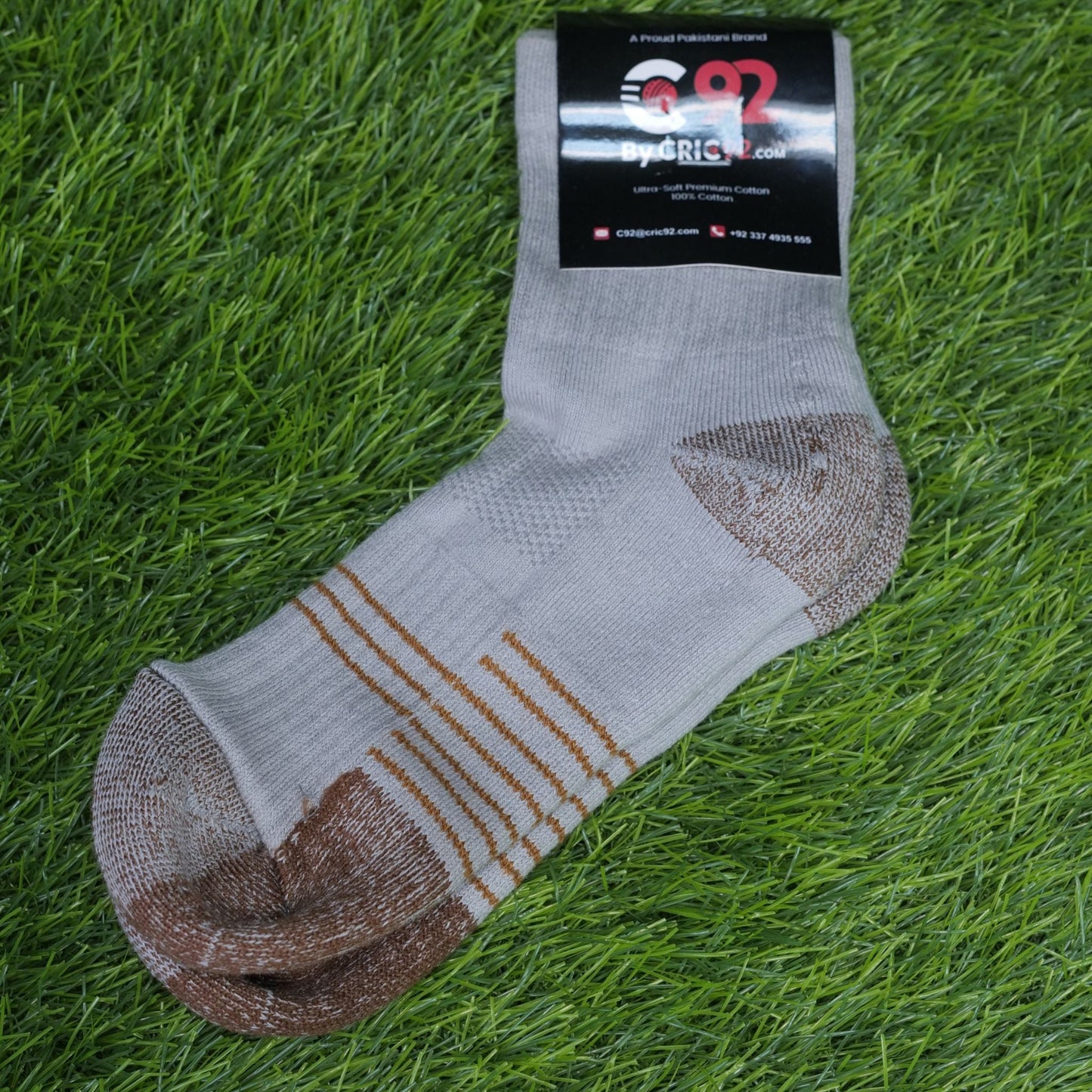 C92 Cricket Short Socks – Cushioned Ankle Fit - C92