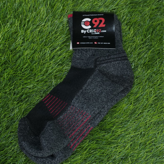 C92 Cricket Short Socks – Cushioned Ankle Fit - C92